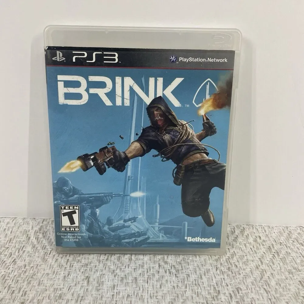 Brink Sony PlayStation 3 2011 PS3 Complete with Manual Bethesda**READ**